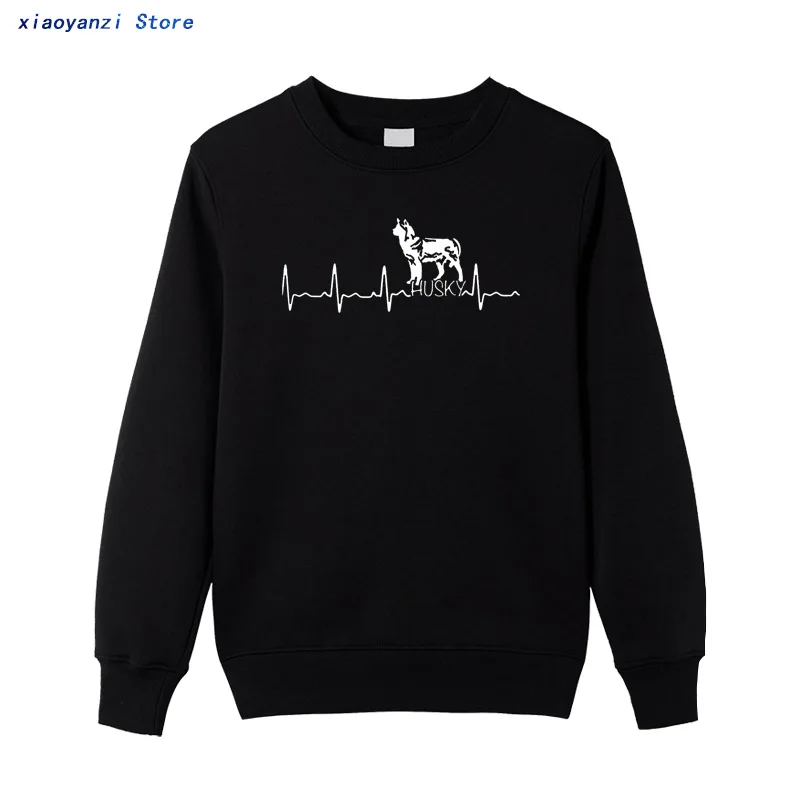 Men Heartbeat Husky sweatshirts Funny hoodies For Dog Lover Funny Crew Neck pullovers Clothes Pure Cotton sportswear
Men Heartbeat Husky sweatshirts Funny hoodies For Dog Lover Funny Crew Neck pullovers Clothes Pure Cotton sportswear
