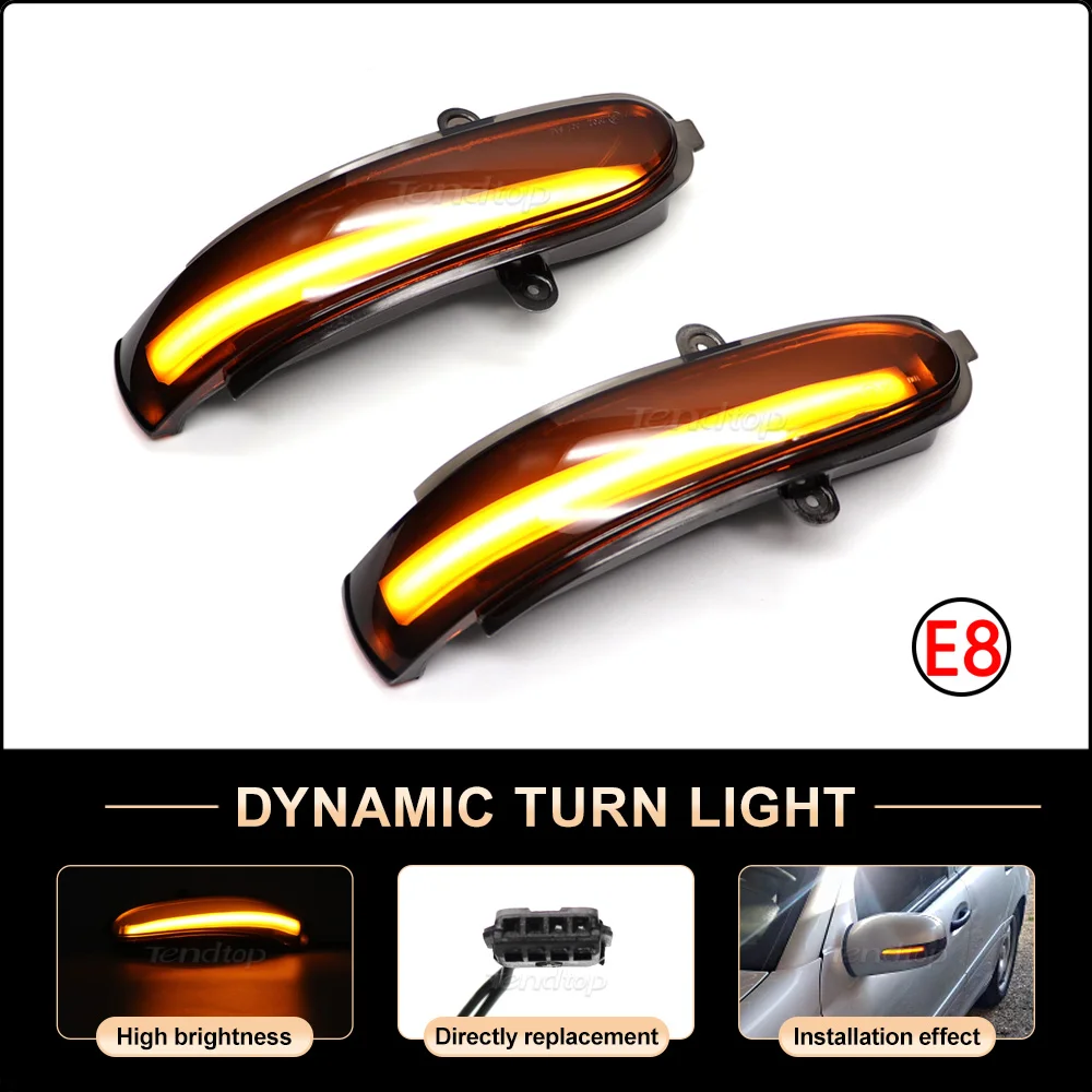 Светодиодный индикатор для зеркала заднего вида Mercedes Benz E Class W211 S211 2002-2007G Class W463 
Светодиодный индикатор для зеркала заднего вида Mercedes Benz E Class W211 S211 2002-2007G Class W463