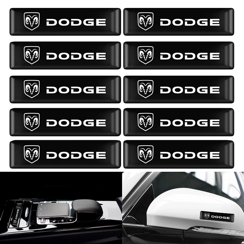 Наклейка на окно автомобиля 10 шт. украшение для стайлинга наклейка Dodge journey ram 1500