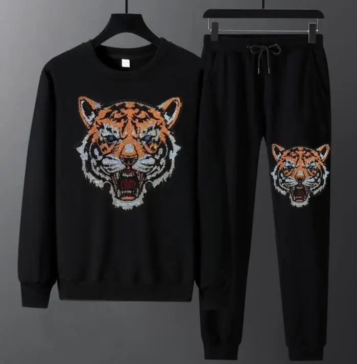 Top quality Winter Tracksuits Men Set Thicken Suit Fleece Sweatshirt Sportswear Set Casual Men's 2PCS hot drilling new
Top quality Winter Tracksuits Men Set Thicken Suit Fleece Sweatshirt Sportswear Set Casual Men's 2PCS hot drilling new