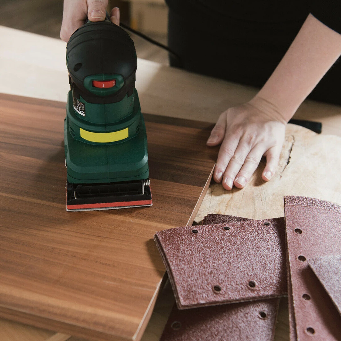 For Orbital Sanders Sandpapers Rectangular Sanding Sheets Rubber Stone Aluminium Oxide Sandpapers For Hard And Soft Woods Rubber
For Orbital Sanders Sandpapers Rectangular Sanding Sheets Rubber Stone Aluminium Oxide Sandpapers For Hard And Soft Woods Rubber