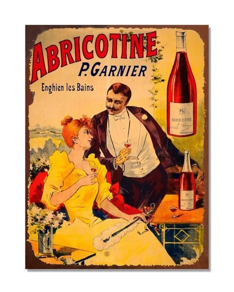 Abricoep Garnierliqueur-0'S Advertisement Retro tin sign nostalgic ornament metal poster garage art deco bar cafe shop
Abricoep Garnierliqueur-0'S Advertisement Retro tin sign nostalgic ornament metal poster garage art deco bar cafe shop