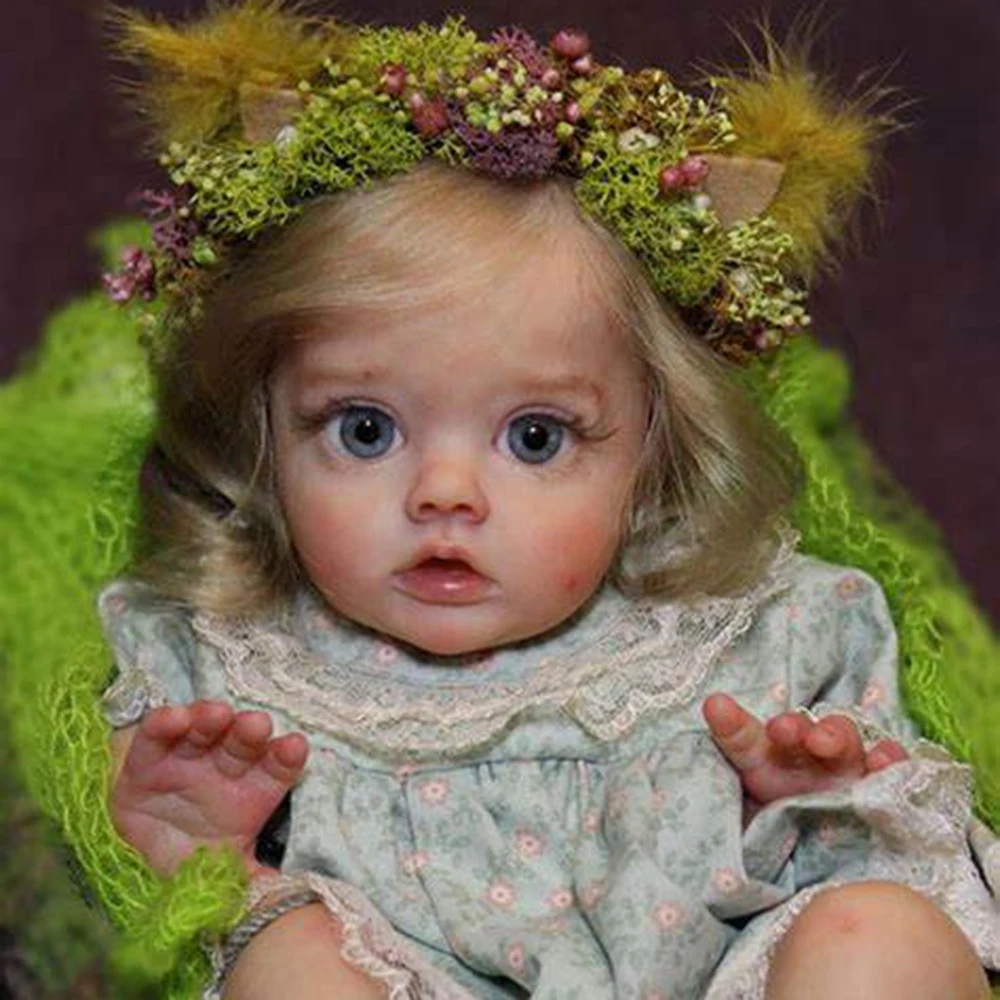 RDD Realistic Alive Christmas Gift Doll Bebe Toy Cloth Reborn Baby "FLo" Advanced Handmake 12Inches Cute for Children for Artist
RDD Realistic Alive Christmas Gift Doll Bebe Toy Cloth Reborn Baby "FLo" Advanced Handmake 12Inches Cute for Children for Artist