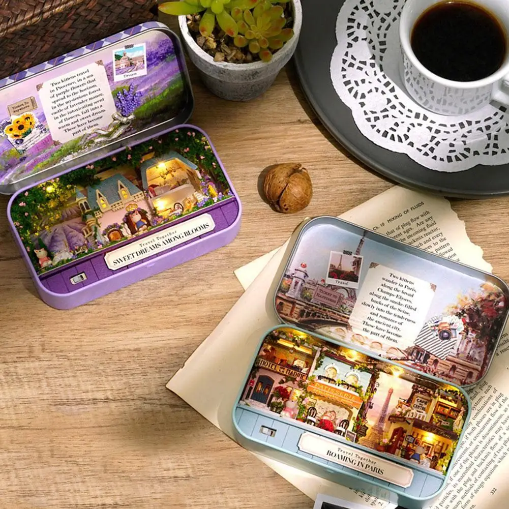 Box Theatre Dollhouse DIY Miniature Dollhouse Kit with For Children Wooden Furniture Gift Rabbit Toys Birthday House Light R1N8
Box Theatre Dollhouse DIY Miniature Dollhouse Kit with For Children Wooden Furniture Gift Rabbit Toys Birthday House Light R1N8