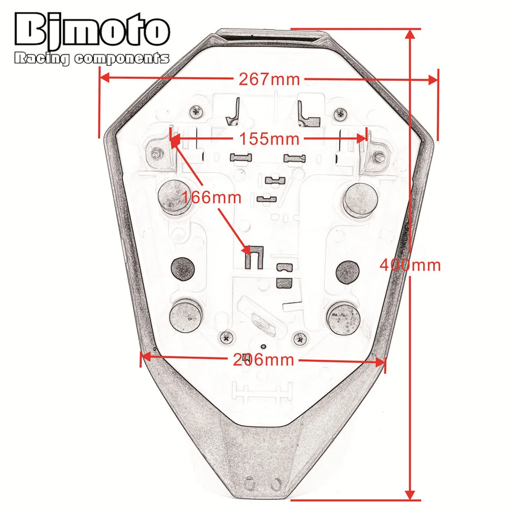 Motorcycle Fairing Rear Passenger Cowl Seat Cove For Yamaha MT-07 2013 2014 2015 2016 2017 Accessories Rear Seat Cover
Motorcycle Fairing Rear Passenger Cowl Seat Cove For Yamaha MT-07 2013 2014 2015 2016 2017 Accessories Rear Seat Cover