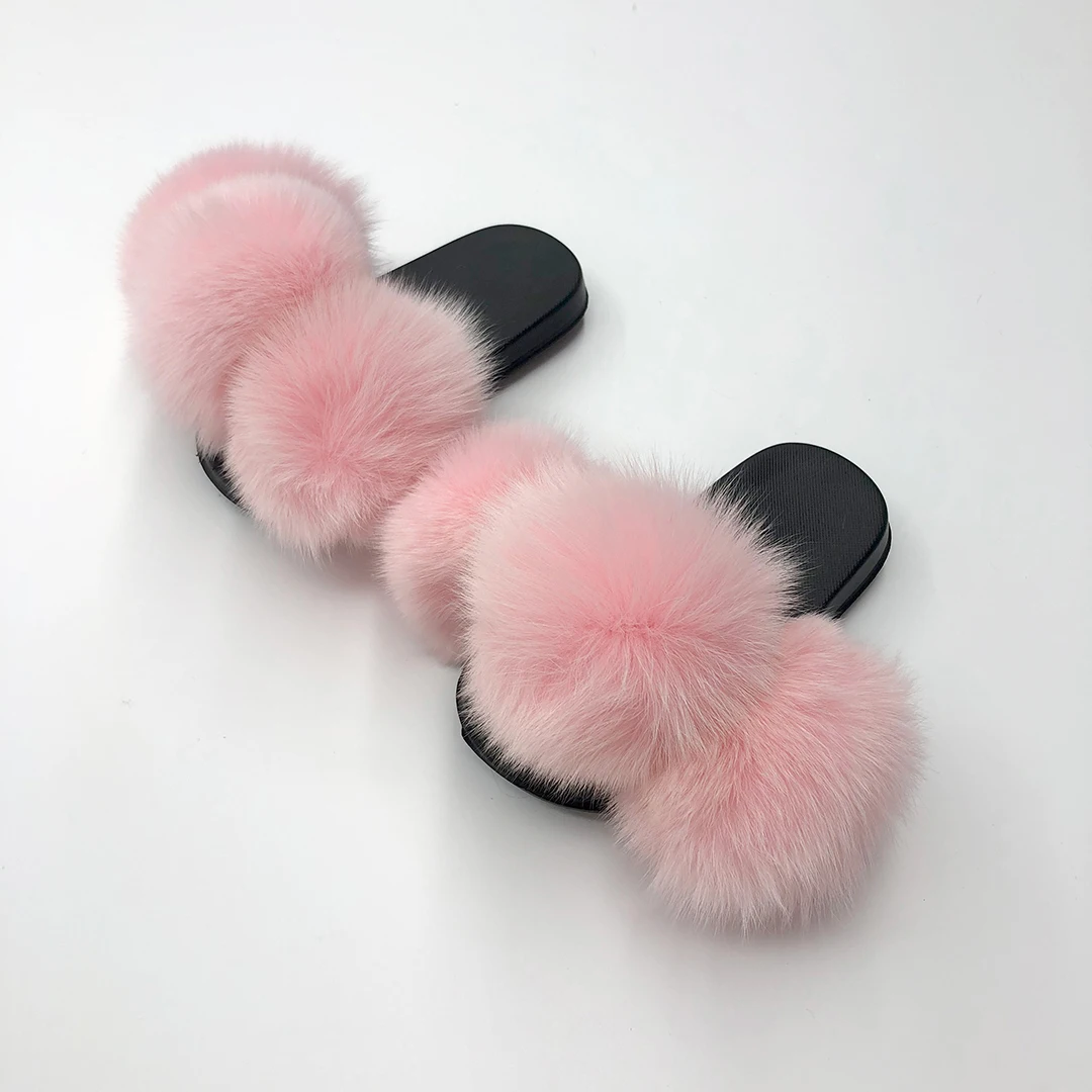 Kids Sliders Baby Fur Slides Cute Pom Pom Plush Real Fox Fur Sandals Flat Girls Shoes Summer 2021 New Arrival 3-12 Years
Kids Sliders Baby Fur Slides Cute Pom Pom Plush Real Fox Fur Sandals Flat Girls Shoes Summer 2021 New Arrival 3-12 Years