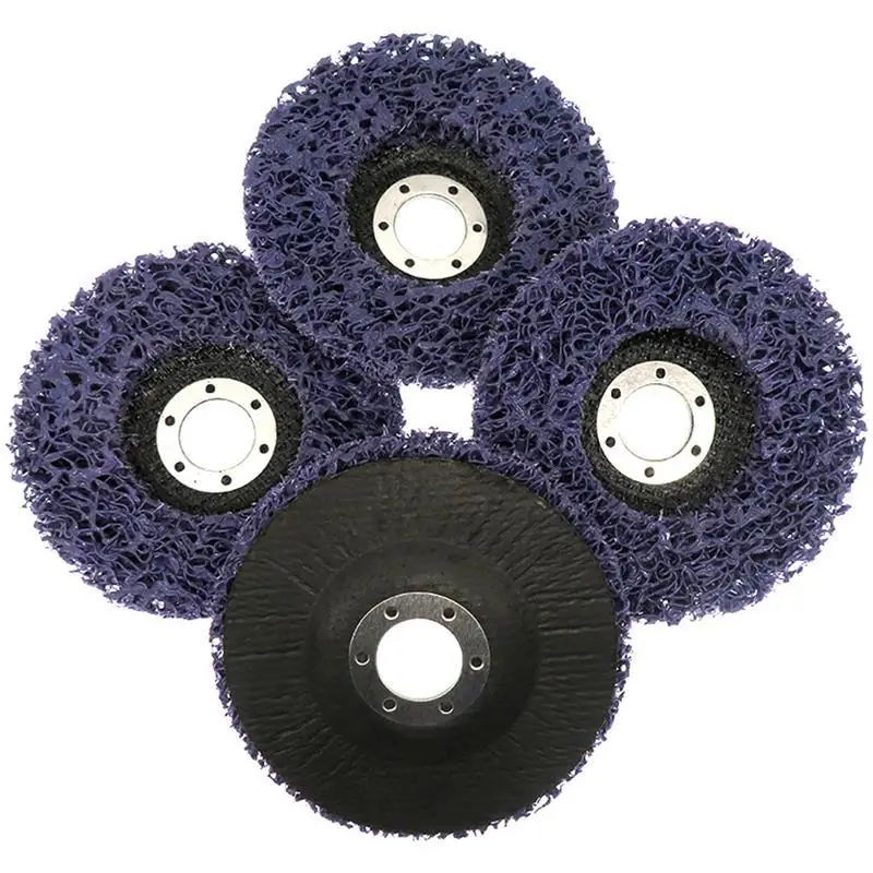 5pcs 115mm Diameter Cleaning Strip Wheel Grinding Abrasive Disc For Angle Grinder Paint Rust Grinder Remover Tools
5pcs 115mm Diameter Cleaning Strip Wheel Grinding Abrasive Disc For Angle Grinder Paint Rust Grinder Remover Tools