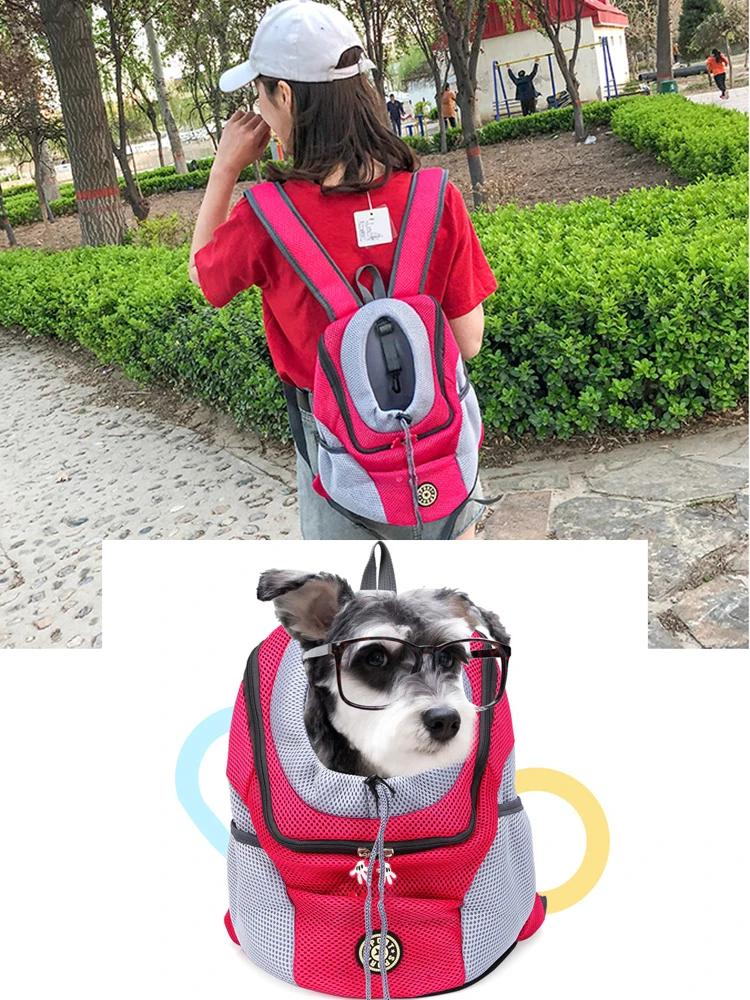 New Out Double Shoulder Pet Carriers Carrying for Small Cats Dogs Backpack Dog Transport Bag Mesh Backpack Head
New Out Double Shoulder Pet Carriers Carrying for Small Cats Dogs Backpack Dog Transport Bag Mesh Backpack Head