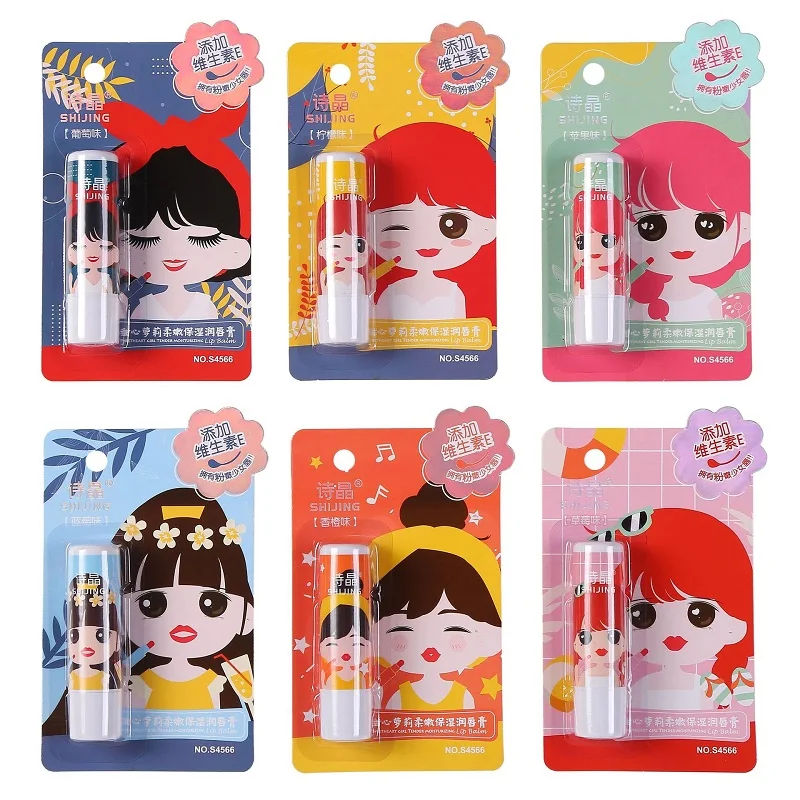 24Pc/lot Fruits Flavor Cartoon Tender Moisturizing Lip Balm Natural Plant Nutritious Anti-drying Lip Balm Vitamin E Lip Care
24Pc/lot Fruits Flavor Cartoon Tender Moisturizing Lip Balm Natural Plant Nutritious Anti-drying Lip Balm Vitamin E Lip Care