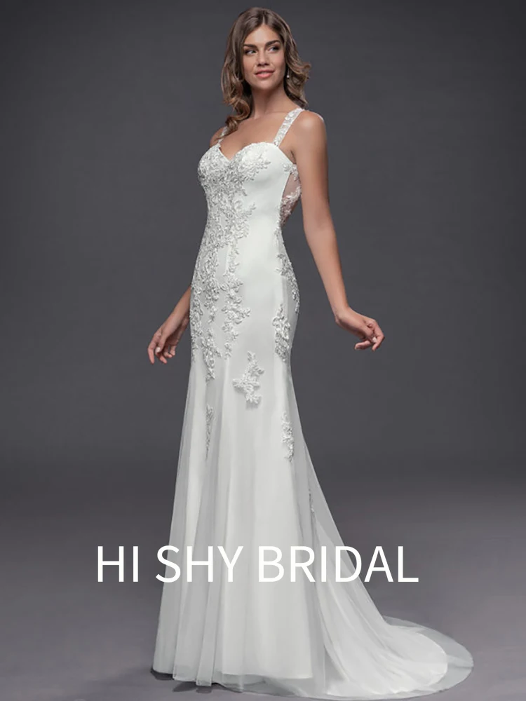 Hi Shy Bridal 2021 New Luxury Lace Wedding Dresses Suitable for Every Bride Free Tailored Plus Size and Free Shipping
Hi Shy Bridal 2021 New Luxury Lace Wedding Dresses Suitable for Every Bride Free Tailored Plus Size and Free Shipping