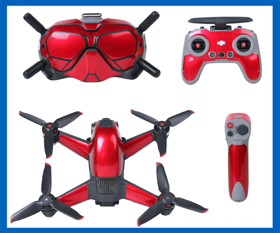 Sunnylife PVC Stickers Protective Film Scratch-proof Decals Skin for DJI FPV Drone Goggles V2 Remote Controller 2 Motion Control
Sunnylife PVC Stickers Protective Film Scratch-proof Decals Skin for DJI FPV Drone Goggles V2 Remote Controller 2 Motion Control