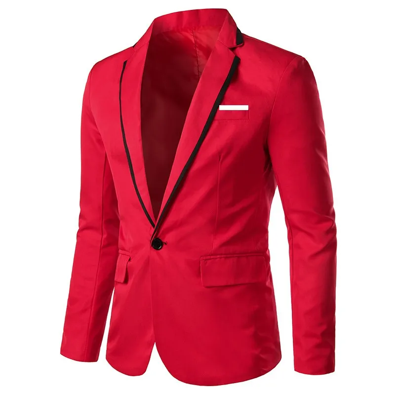 Mens Korean slim fit blazer masculino cotton blazer Suit Office Jacket black blue plus size Male blazers Mens coat Wedding
Mens Korean slim fit blazer masculino cotton blazer Suit Office Jacket black blue plus size Male blazers Mens coat Wedding