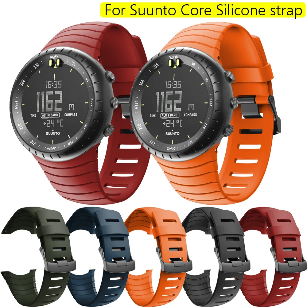 Силиконовый ремешок LYQSTA для часов Suunto Core, ремешок для часов, браслет для SuuntoCore, сменный ремешок для часов, умные аксессуары
Силиконовый ремешок LYQSTA для часов Suunto Core, ремешок для часов, браслет для SuuntoCore, сменный ремешок для часов, умные аксессуары