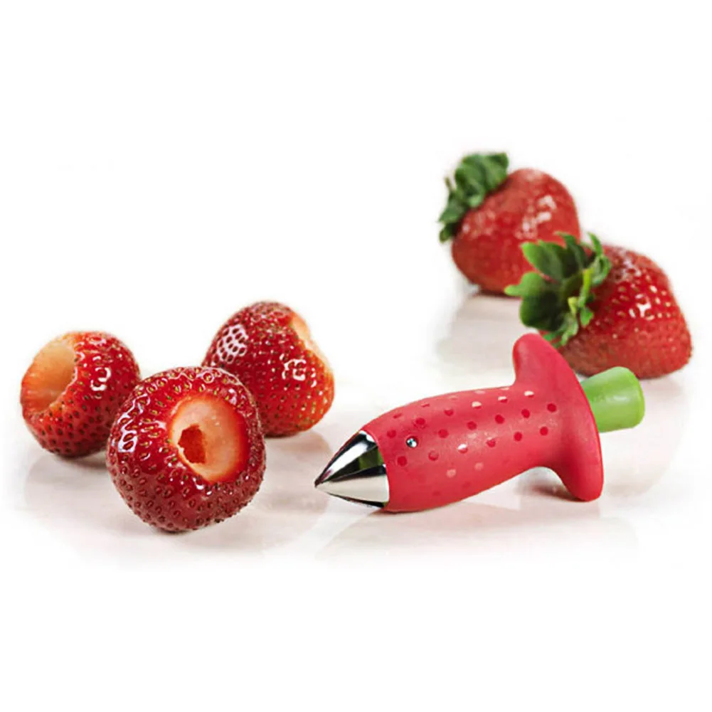 Strawberry Hullers Metal Plastic Fruit Leaf Remover Gadget Tomato Stalks Strawberry Knife Stem Remover Kitchen Cooking Tool
Strawberry Hullers Metal Plastic Fruit Leaf Remover Gadget Tomato Stalks Strawberry Knife Stem Remover Kitchen Cooking Tool