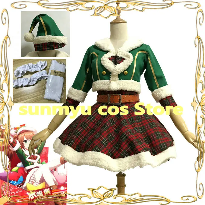 IDOL CINDERELLA GIRLS SideM SAKI MIZUSHIMA Christmas Clothes Cosplay Costume,Custom Size Halloween Wholesale
IDOL CINDERELLA GIRLS SideM SAKI MIZUSHIMA Christmas Clothes Cosplay Costume,Custom Size Halloween Wholesale