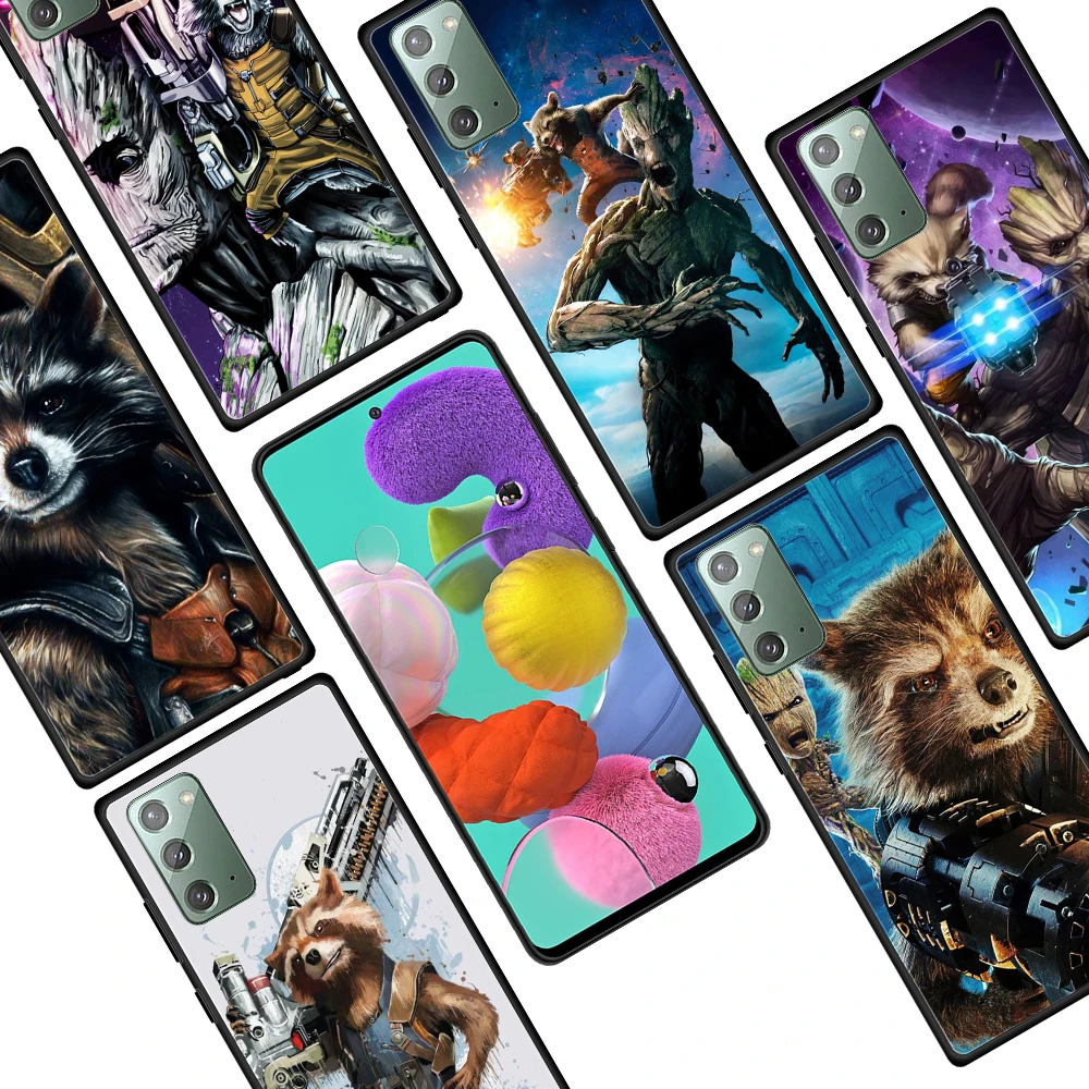 Rocket Raccoon Marvel for Samsung Galaxy Note 20 Ultra 10 Plus 5G M62 M60S M40 M31S M21 M10 F52 Soft Black Phone Case
Rocket Raccoon Marvel for Samsung Galaxy Note 20 Ultra 10 Plus 5G M62 M60S M40 M31S M21 M10 F52 Soft Black Phone Case