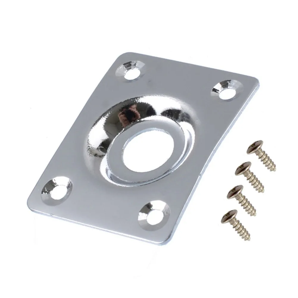 & Screws Jack Plate Accessories For Les Paul Tele Style Electric Guitar Jack Plate Metal Rectangular Replace Part Replacement
& Screws Jack Plate Accessories For Les Paul Tele Style Electric Guitar Jack Plate Metal Rectangular Replace Part Replacement