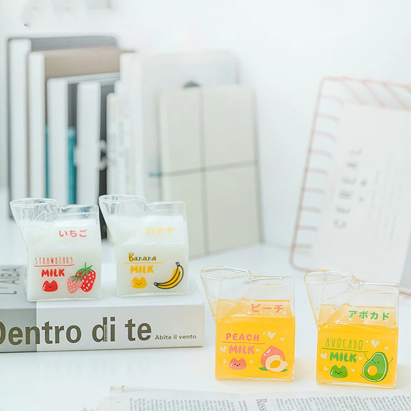 Hot Sales Novelty Half Pint Creamer Milk Cute Carton Glass Cup Coffee Glass Juice Cup Unique Design Pure Handmade Crafts
Hot Sales Novelty Half Pint Creamer Milk Cute Carton Glass Cup Coffee Glass Juice Cup Unique Design Pure Handmade Crafts