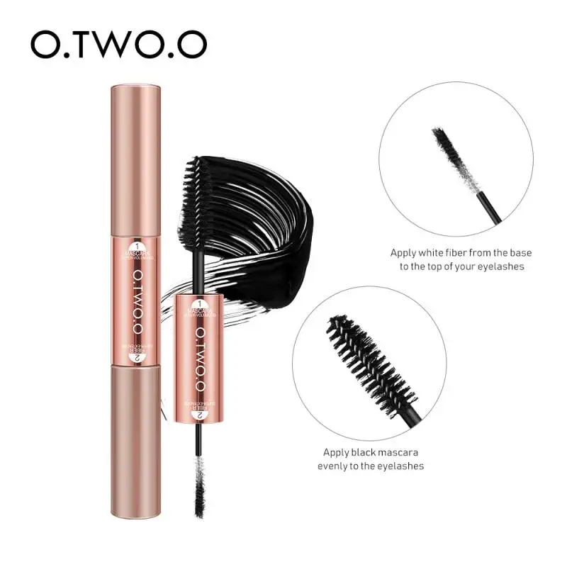 2 In 1 Fiber Mascara Waterproof Long Dry And Fluffy Eyelash Extension Black Not Easy To Drop Makeup Mascara TSLM1
2 In 1 Fiber Mascara Waterproof Long Dry And Fluffy Eyelash Extension Black Not Easy To Drop Makeup Mascara TSLM1