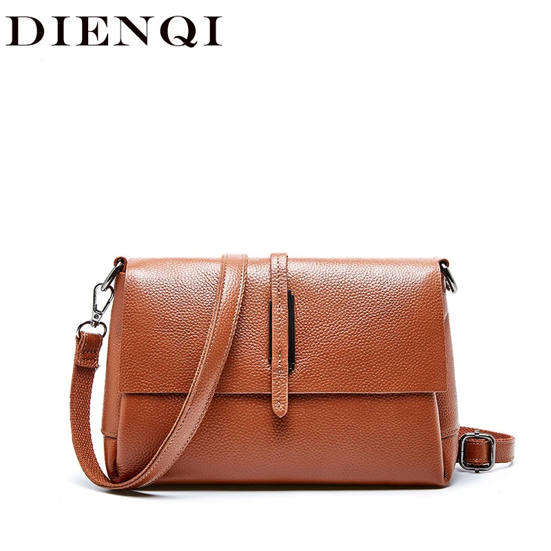 Fashion Cowhide Genuine Leather Bags Women Messenger Bag Brown Handbags Luxury Brand Small Casual Ladies Flap Shoulder Bags 2020 
Fashion Cowhide Genuine Leather Bags Women Messenger Bag Brown Handbags Luxury Brand Small Casual Ladies Flap Shoulder Bags 2020