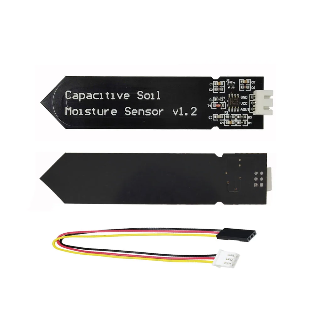 10 PCS NEW ! Capacitive Soil Moisture Sensor Not Easy to Corrode Wide Voltage Wire for Arduino
10 PCS NEW ! Capacitive Soil Moisture Sensor Not Easy to Corrode Wide Voltage Wire for Arduino