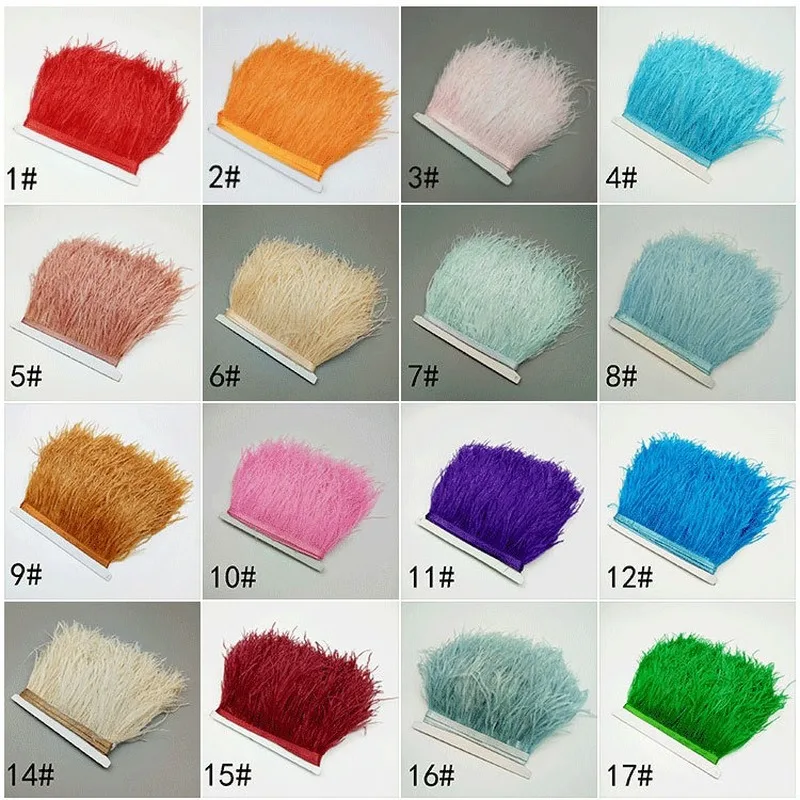 2m/lot Ostrich Feathers 13-15cm Gold Black White Cloth Edge Lace Wedding Performance Ball Crafts Prop Clothing Accessories
2m/lot Ostrich Feathers 13-15cm Gold Black White Cloth Edge Lace Wedding Performance Ball Crafts Prop Clothing Accessories