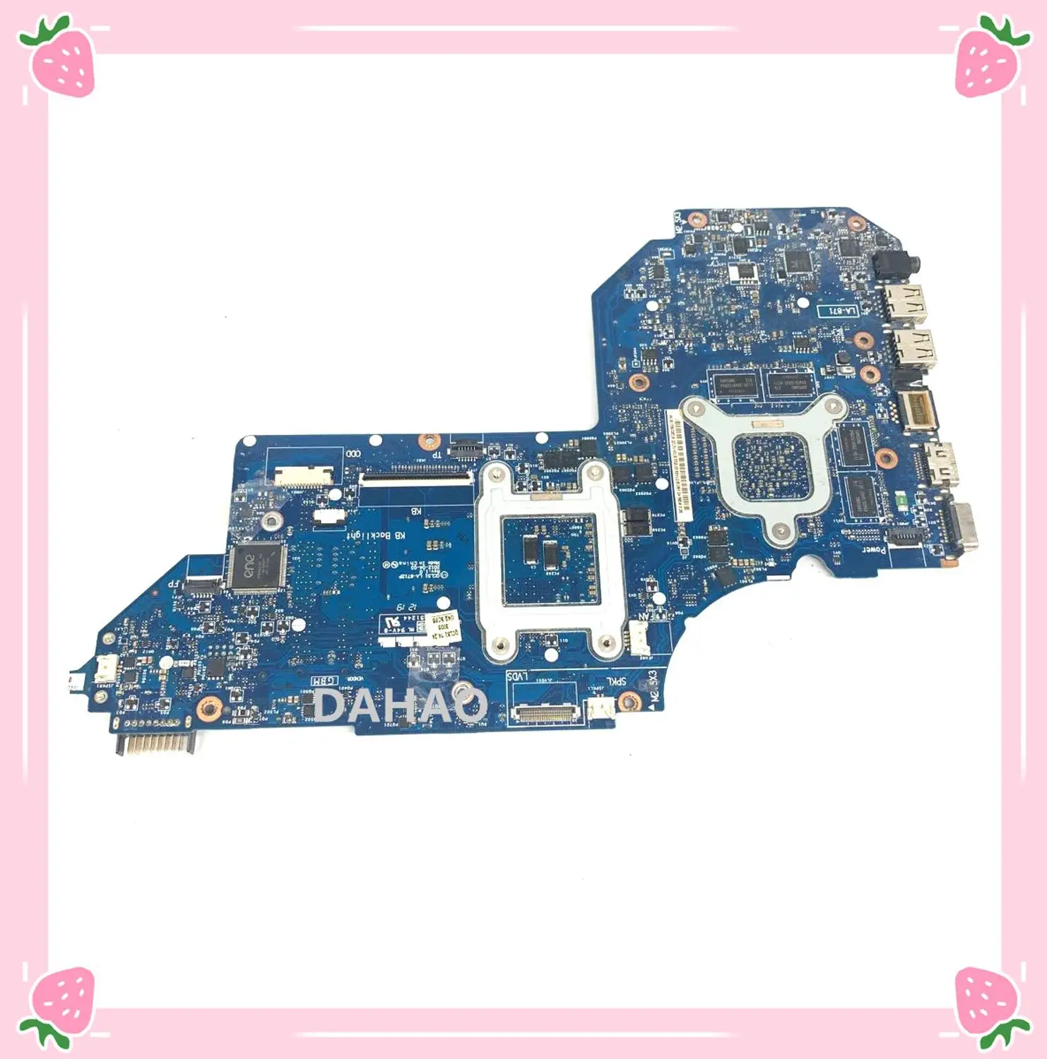 FOR HP M6-1000 M6 Laptop Motherboard LA-8712P 687229-001 HD7670M CPU DDR3 TEST OK
FOR HP M6-1000 M6 Laptop Motherboard LA-8712P 687229-001 HD7670M CPU DDR3 TEST OK