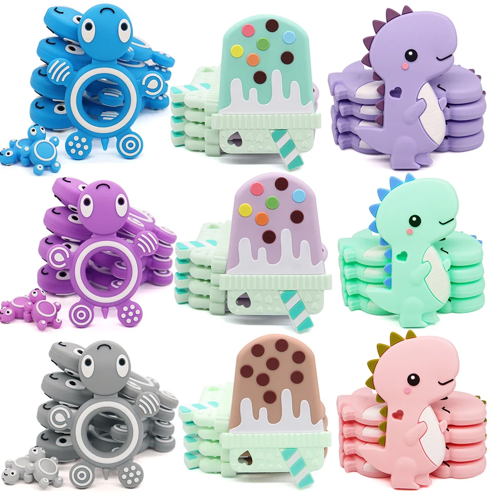 1pcs Colorful Turtles Baby Teether Food Grade BPA Free Silicone Teething Necklace Pacifier Chain Chewing Pandent Teether Toy
1pcs Colorful Turtles Baby Teether Food Grade BPA Free Silicone Teething Necklace Pacifier Chain Chewing Pandent Teether Toy
