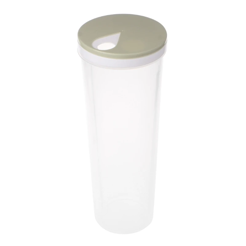 Cylinder Shaped Noodle Container Spaghetti Canister Cereal Crisper Grains Storage Box with Lid Plastic Space Saver Drop Shipping
Cylinder Shaped Noodle Container Spaghetti Canister Cereal Crisper Grains Storage Box with Lid Plastic Space Saver Drop Shipping