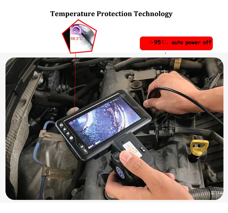 Inspection Articulating endoscopy camera with 5.5mm Micro Snake Camera 4.5 inch Screen industrial endoscope 
Inspection Articulating endoscopy camera with 5.5mm Micro Snake Camera 4.5 inch Screen industrial endoscope