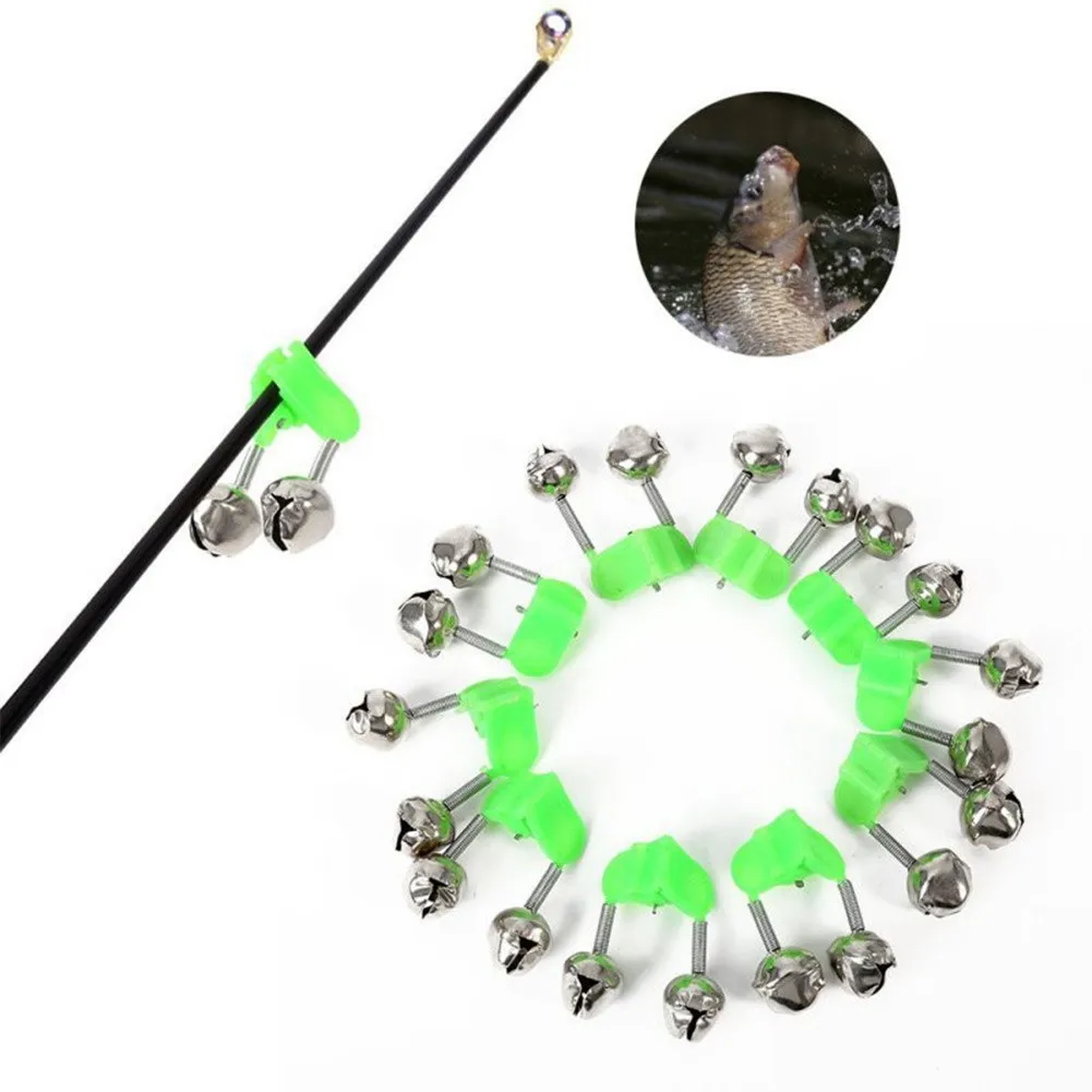 10pcs Fishing Alarm Bells Fishing Rod Bell Rod Clamp Tip Clip Bells Ring Iscas Pesca Fishing Tackle Gear Hook Accessories
10pcs Fishing Alarm Bells Fishing Rod Bell Rod Clamp Tip Clip Bells Ring Iscas Pesca Fishing Tackle Gear Hook Accessories