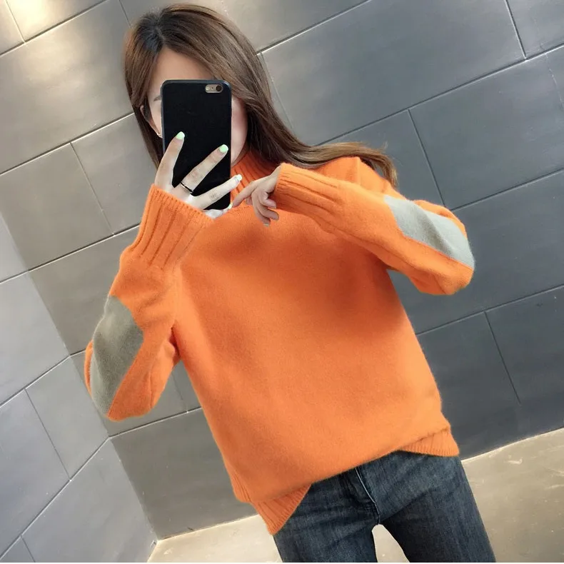 Autumn Winter New Solid Color Base Sweater Long Sleeve O Neck Fashion Loose Harajuku Slim Sweater one
Autumn Winter New Solid Color Base Sweater Long Sleeve O Neck Fashion Loose Harajuku Slim Sweater one