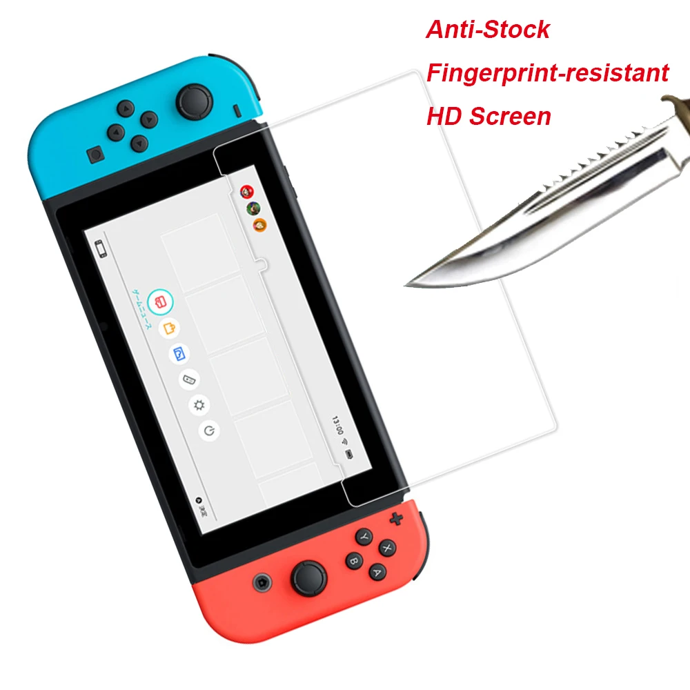 Bevigac Tempered Glass Protective Guard Film Screen Protector for Nintendo Nintend Switch Joy-Con NS NX Console Controller Game
Bevigac Tempered Glass Protective Guard Film Screen Protector for Nintendo Nintend Switch Joy-Con NS NX Console Controller Game