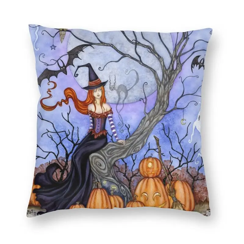 Cool Halloween Tree Witch Pattern Square Pillow Cover Home Decor 3D Print Occult Gothic Magic Cushion Cover for Sofa
Cool Halloween Tree Witch Pattern Square Pillow Cover Home Decor 3D Print Occult Gothic Magic Cushion Cover for Sofa