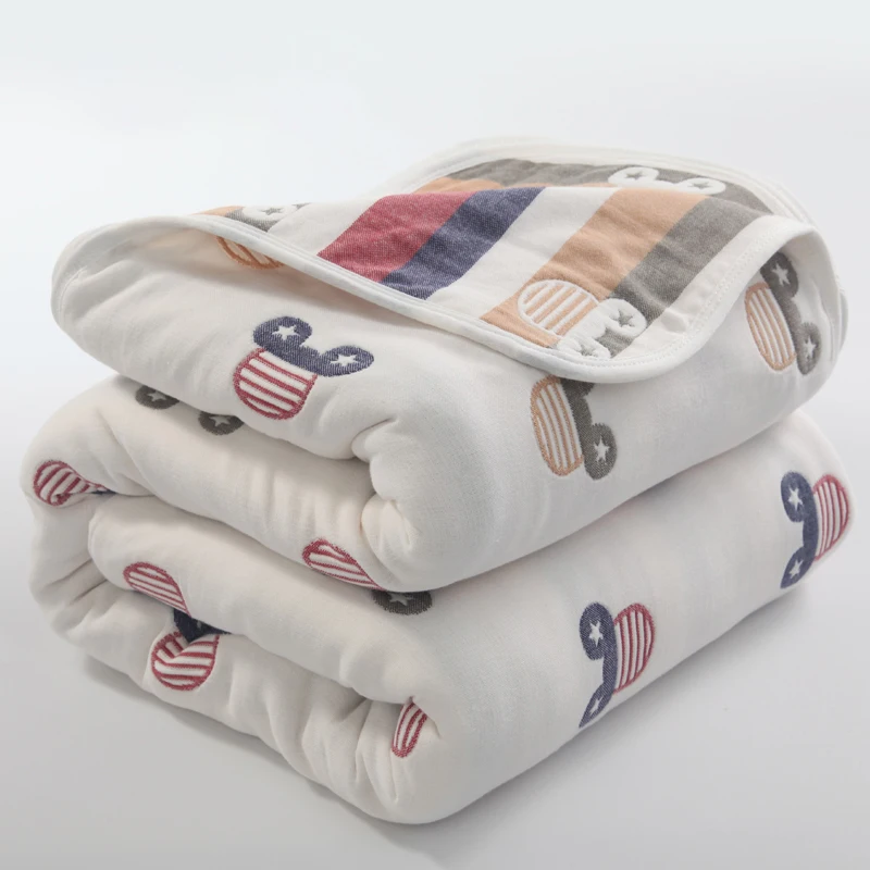 6 Layers Baby Blanket 100% Muslin Cotton Baby Swaddle Baby Warp Swaddle Infant Bedding Receiving Blankets Baby Bath 90*100cm
6 Layers Baby Blanket 100% Muslin Cotton Baby Swaddle Baby Warp Swaddle Infant Bedding Receiving Blankets Baby Bath 90*100cm