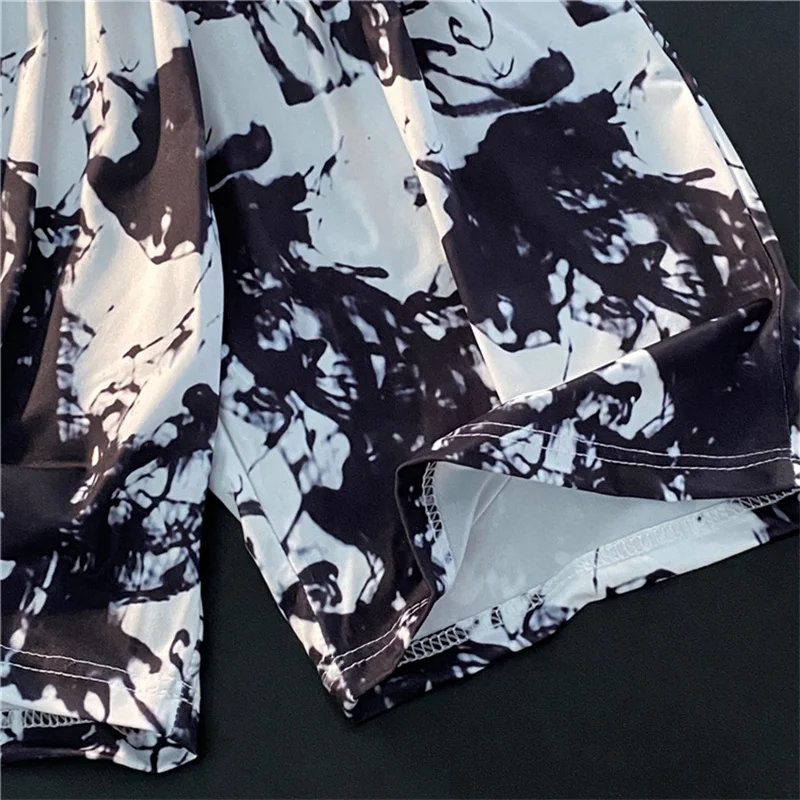 EBAIHUI New High Waist Tie Dye Shorts Women Casual Shorts Wide Leg Activewear Fashion Elastic Waist Loose Shorts Summer
EBAIHUI New High Waist Tie Dye Shorts Women Casual Shorts Wide Leg Activewear Fashion Elastic Waist Loose Shorts Summer