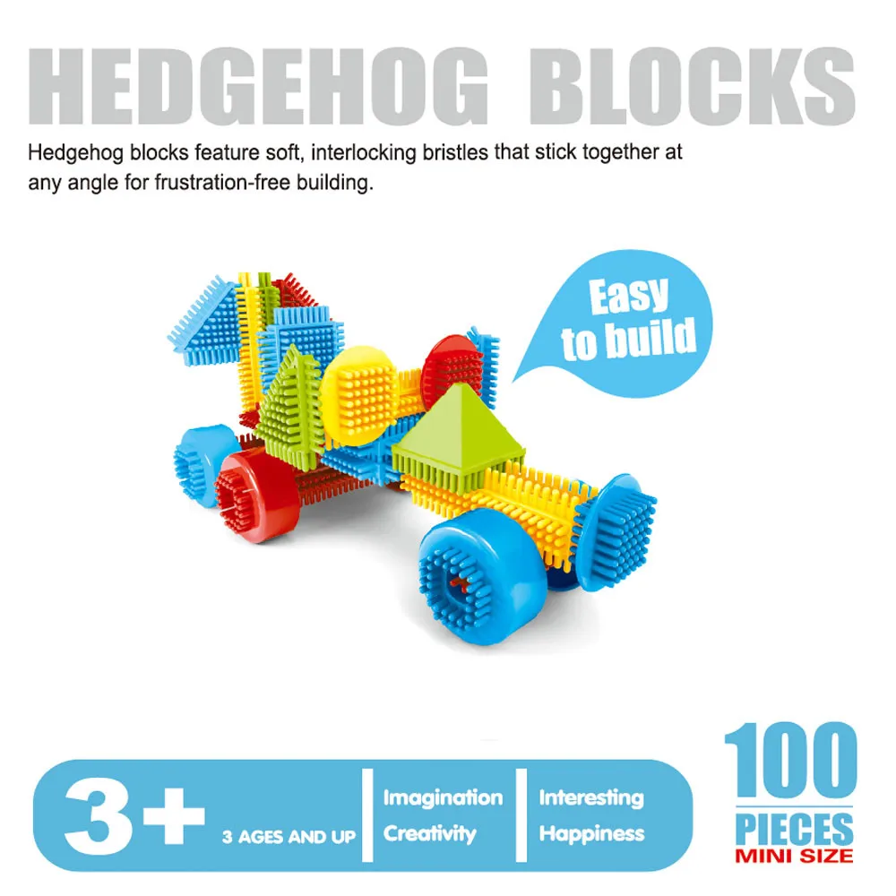 3D Building Blocks Tiles Construction Playboards Toys Toddlers Kids Toys For Children Kid Christmas Gifts 100pcs Bristle Shape
3D Building Blocks Tiles Construction Playboards Toys Toddlers Kids Toys For Children Kid Christmas Gifts 100pcs Bristle Shape