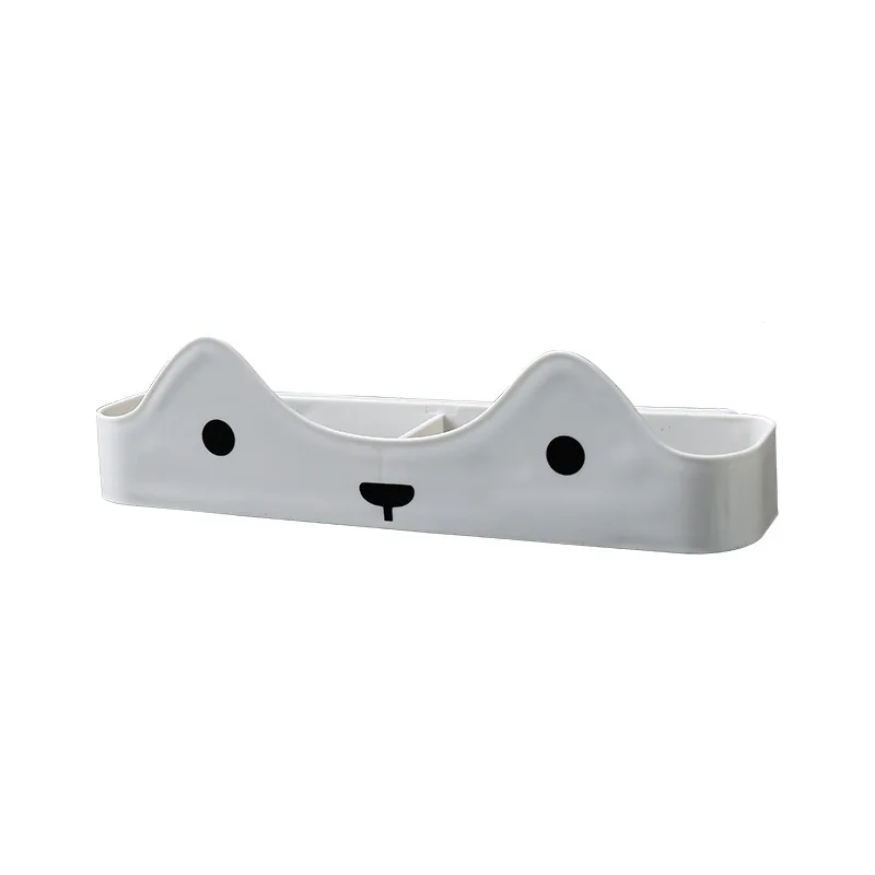 Bathroom slipper rack wall mounted non perforated Towel Rack Kitchen Storage bathroom accessories rear door drain storage rack