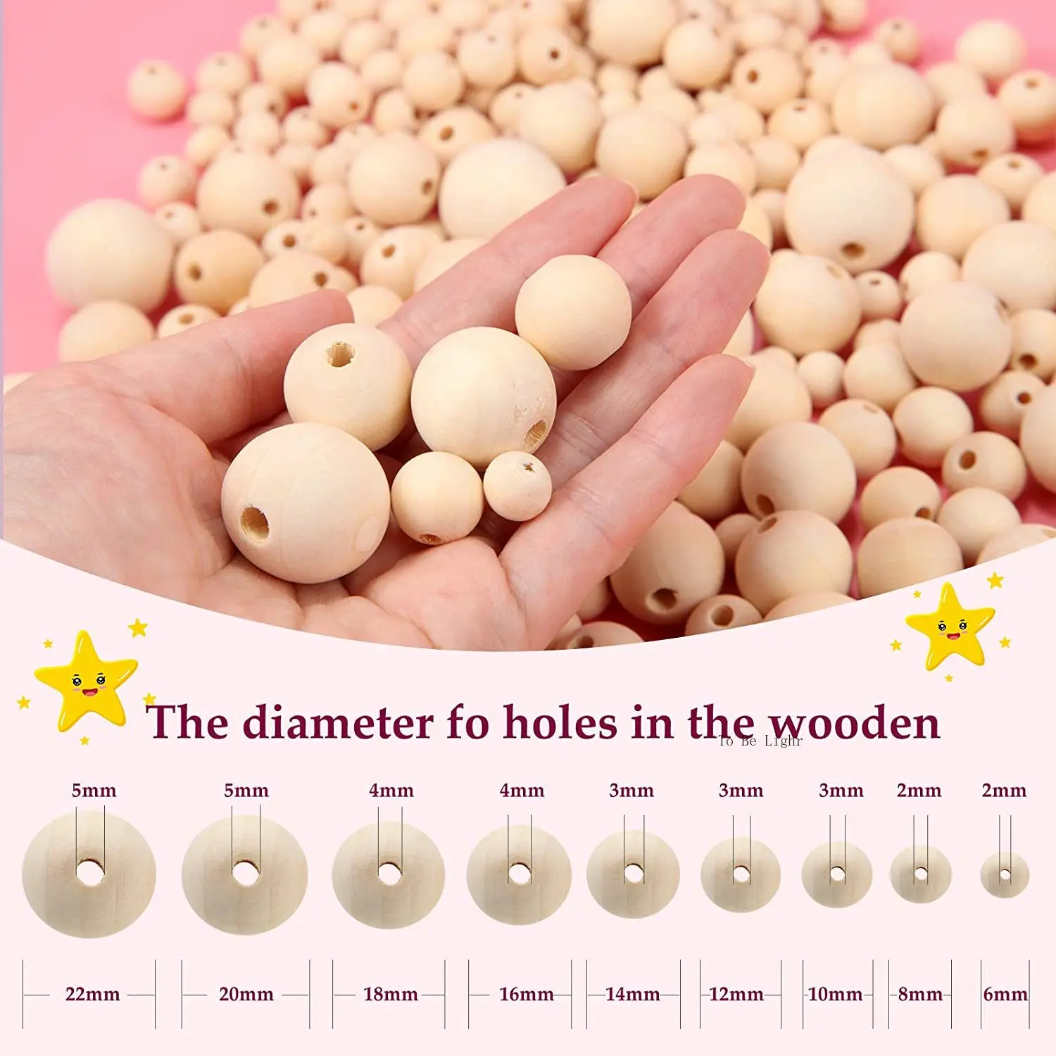 100PCS Natural Color Round Wood Beads DIY Jewelry Accessories Wood Scattered Beads for DIY Making Bracelet Spacer Charms Supplie
100PCS Natural Color Round Wood Beads DIY Jewelry Accessories Wood Scattered Beads for DIY Making Bracelet Spacer Charms Supplie