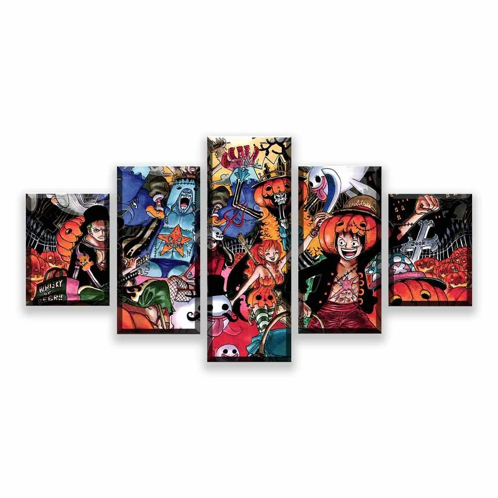 Wall Art HD Prints Home Decor 5 Pieces Canvas One Piece Painting Cartoon Modular Animation Pictures For Boys Room Artwork Poste
Wall Art HD Prints Home Decor 5 Pieces Canvas One Piece Painting Cartoon Modular Animation Pictures For Boys Room Artwork Poste
