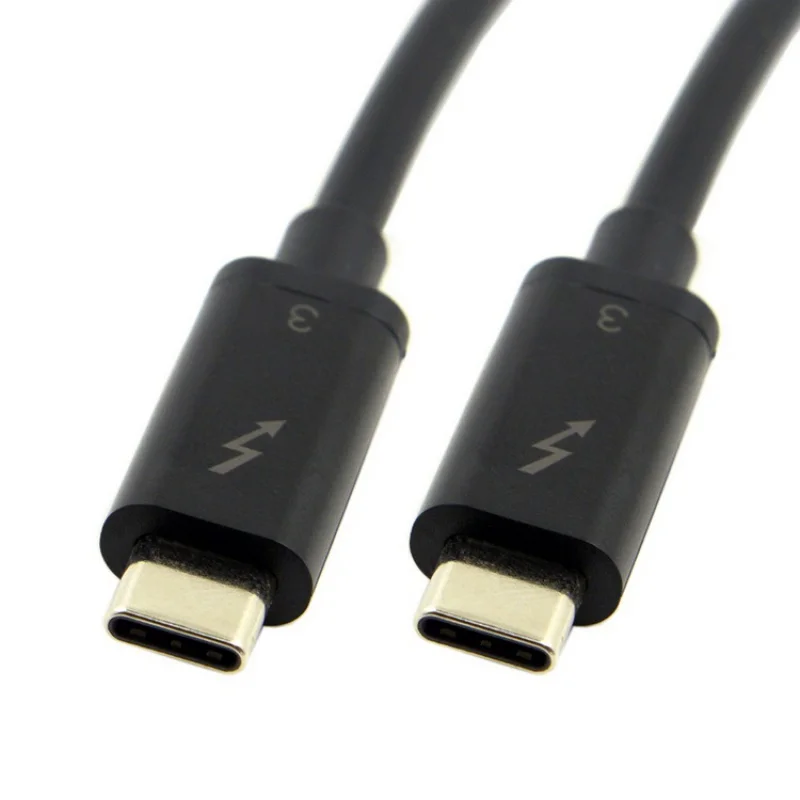 Кабель данных Thunderbolt 3, интерфейс Thunderbolt3 «штырь-штырь», 40 Гбит/с, Macbook, USB4.0
Кабель данных Thunderbolt 3, интерфейс Thunderbolt3 «штырь-штырь», 40 Гбит/с, Macbook, USB4.0
