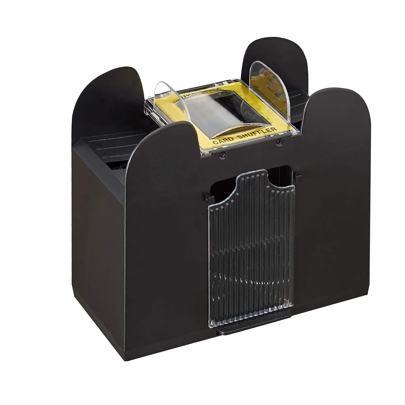 For Party Funny Games Fidget Toys Automatic Game Relaxdays Card Mixer Electric 6 Decks Battery Operated Card Mixing Machine
For Party Funny Games Fidget Toys Automatic Game Relaxdays Card Mixer Electric 6 Decks Battery Operated Card Mixing Machine