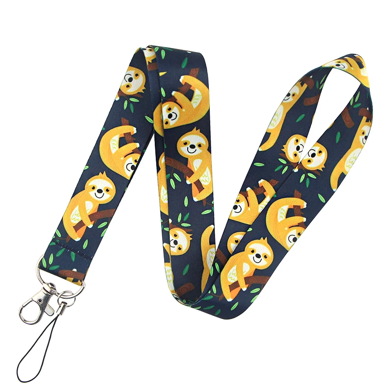 YL817 Animal Sloth Key Lanyard Car Keychain Personalise Office Card Pass Gym Mobile Phone Key Ring Badge Holder Accessories
YL817 Animal Sloth Key Lanyard Car Keychain Personalise Office Card Pass Gym Mobile Phone Key Ring Badge Holder Accessories