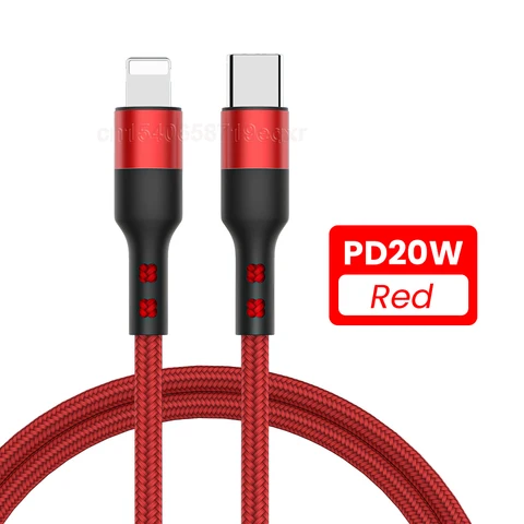 PD 20 Вт USB C кабель для быстрой зарядки для iPhone 14 13 12 11 Pro Max XS XR 8 7 Plus Быстрая зарядка USB Type C кабель для передачи данных 0,3/1/2 м
