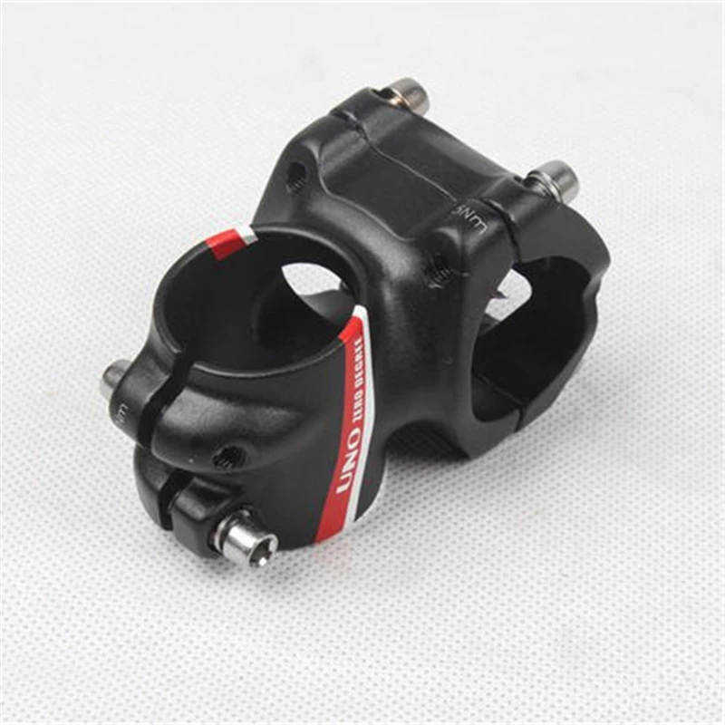 UNO MTB Bike Black Short Stem 0 Degree 35/45mm Ultralight For Bicycle 31.8mm Handlebar Red/Gary Logo 
UNO MTB Bike Black Short Stem 0 Degree 35/45mm Ultralight For Bicycle 31.8mm Handlebar Red/Gary Logo