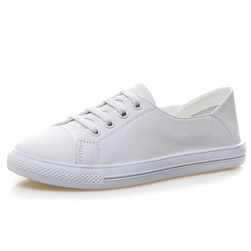 2021 Genuine Leather Fashion Summer White Shoes For Women Breathable Sneakers Casual Shoes Ladies Tenis Feminino Female Shoes 42
2021 Genuine Leather Fashion Summer White Shoes For Women Breathable Sneakers Casual Shoes Ladies Tenis Feminino Female Shoes 42