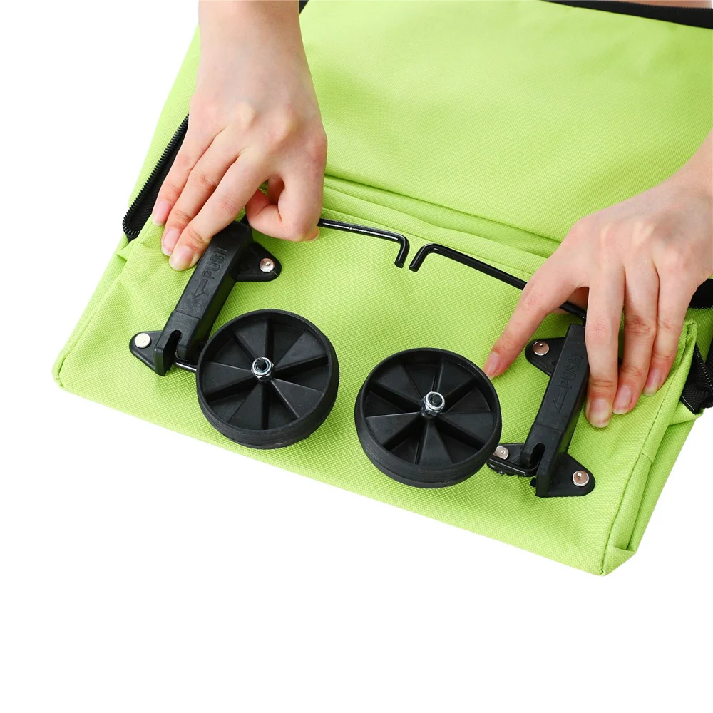 Foldable trolley case shopping cart with wheels travel luggage food storage bag portable large capacity can be dragged
Foldable trolley case shopping cart with wheels travel luggage food storage bag portable large capacity can be dragged