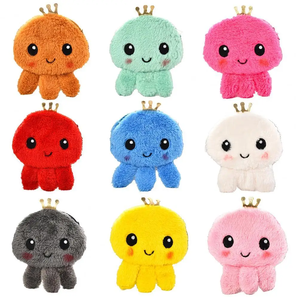 Cartoon Coin Purse Fine Workmanship PP Cotton Plush Octopus Shape Cash Wallet for Home Coin Purse Cash Wallet
Cartoon Coin Purse Fine Workmanship PP Cotton Plush Octopus Shape Cash Wallet for Home Coin Purse Cash Wallet