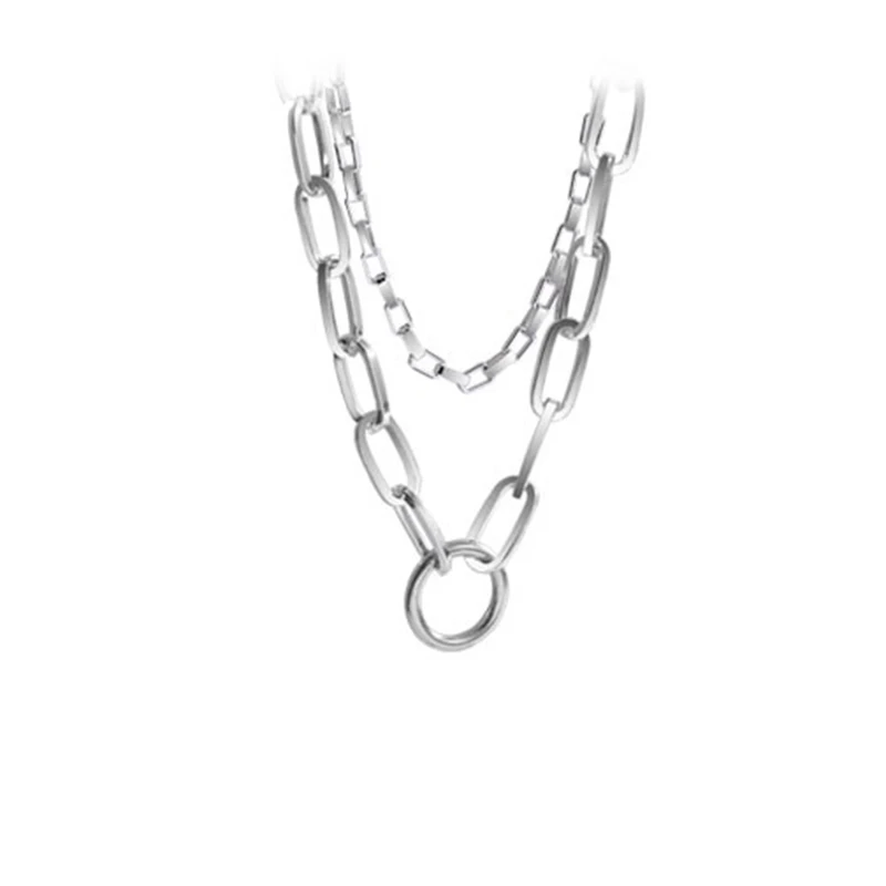 Hip-Hop Multilayer Necklace For Women Trendy New Gothic Prom Accessories Simple Sweater Chain Chokers Design Pendent Party Gift
Hip-Hop Multilayer Necklace For Women Trendy New Gothic Prom Accessories Simple Sweater Chain Chokers Design Pendent Party Gift