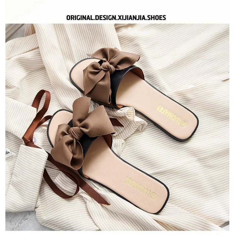 Slippers Female Summer Net Infrared Wear New Fashion Flat Bow Knot All-Match Non-Slip Ladies Sandals And Slippers
Slippers Female Summer Net Infrared Wear New Fashion Flat Bow Knot All-Match Non-Slip Ladies Sandals And Slippers